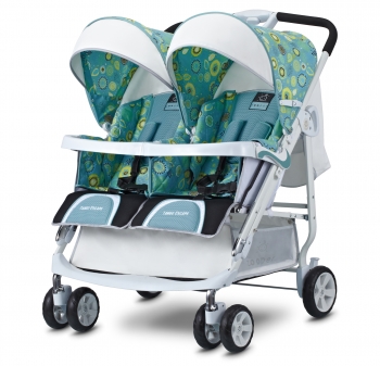 Коляска для двойни Zooper Tango Escape — Summer Day