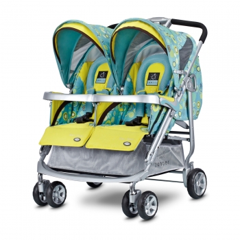 Коляска для двойни Zooper Tango Smart — Summer Day