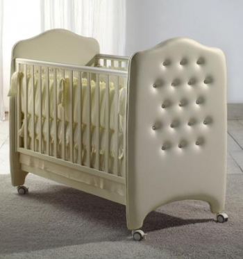 Детская кроватка Bambolina Firenze 125х60 — слоновая кость