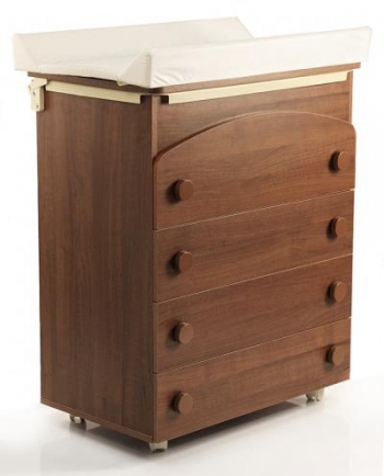 Пеленальный комод Bambolina Flip — орех