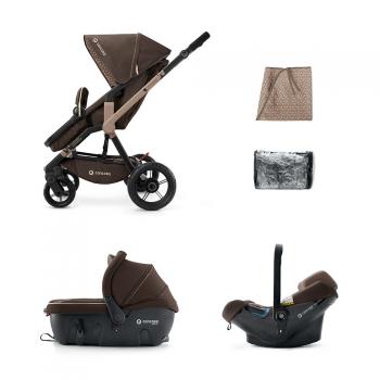 Коляска 3 в 1 Concord Wanderer Travel Set — Chocolate Brown
