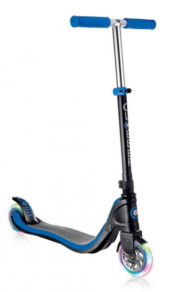 Самокат Globber FLOW 125 LIGHTS — синий