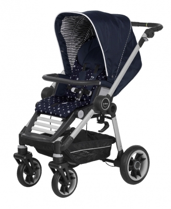Прогулочная коляска Teutonia Bliss (шасси Graphite) — 6115-6175 Little Sailor