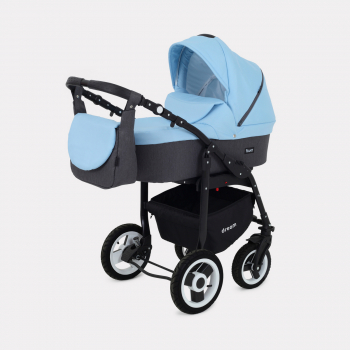 Коляска 2 в 1 RANT DREAM — 09 серый-голубой