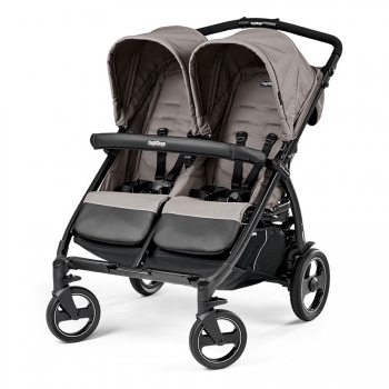 Коляска для двойни Peg Perego Book for Two — Mod Beige