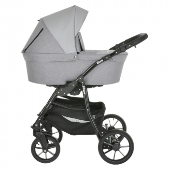 Коляска 2 в 1 PITUSO Nino — Silver Mountain+Кожа Grey