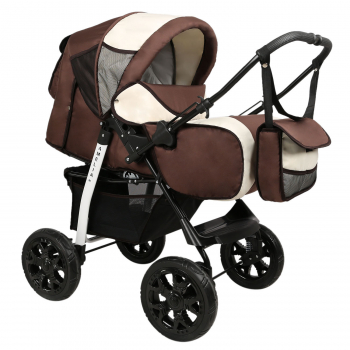 Прогулочная коляска Alis AMELIA I  — коричневый+св.бежевый