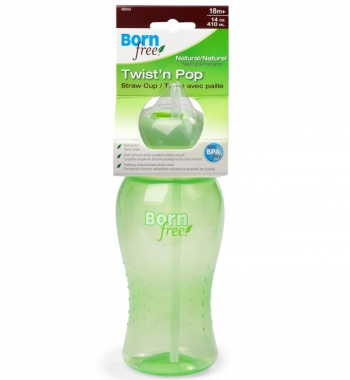 Поильник с соломинкой BornFree® (400 мл) — Зеленый