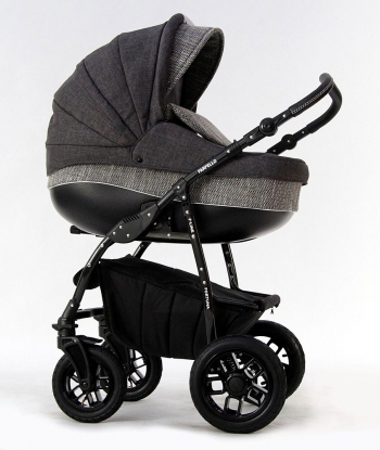 Коляска 2 в 1 Farfello Fortuna F-line — FL9 графит