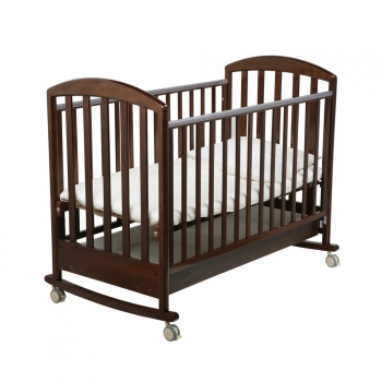 Детская кроватка Papaloni (Папалони) Джованни 120х60 — орех шоколадный