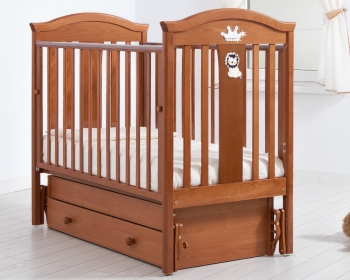 Детская кроватка Gandilyan (Гандылян) Даниэль маятник — Вишня