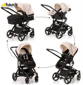 Коляска-трансформер Hauck Colt Set — Caviar almond