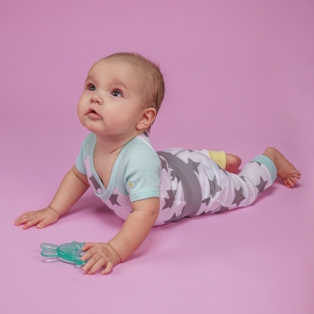 Боди с коротким рукавом Happy Baby 90002