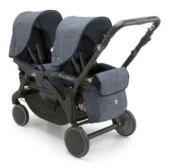 Коляска для двойни 3 в 1 Cam Twin Pulsar — 625