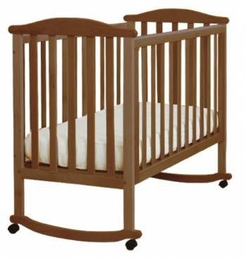 Детская кроватка Кубаньлесстрой Лютик АБ 15.0 — Светлый орех