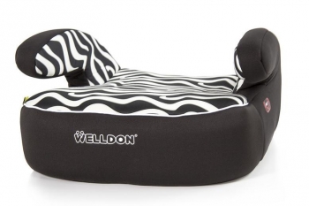 Автокресло-бустер Welldon PG05-C — Zebra
