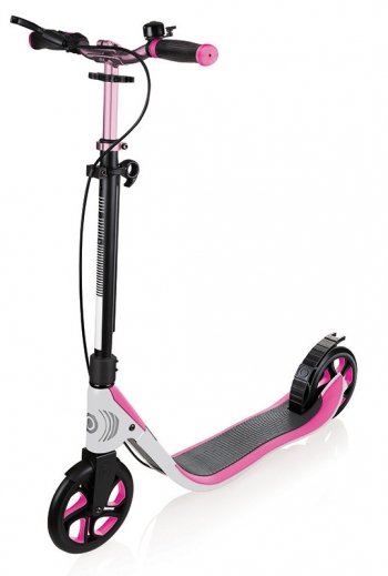 Самокат Globber ONE NL 205 DELUXE — Бело-розовый
