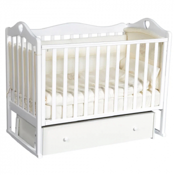 Детская кроватка АНТЕЛ Karolina 5 УМ  — Белый