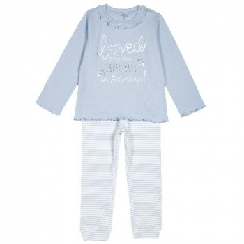 Пижама Chicco, loved every day, цвет голубой (ошибка)