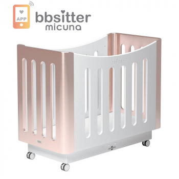 Кроватка Micuna BabySitter 120x60 — White/Copper