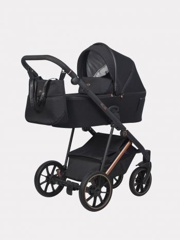 Коляска 2 в 1 RIKO VELAR — 05 Magma (черный)