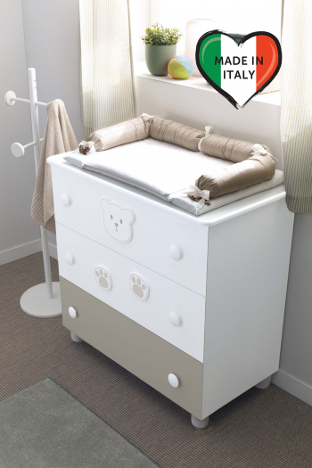 Тумба Pali Lillo 3 ящика — белый