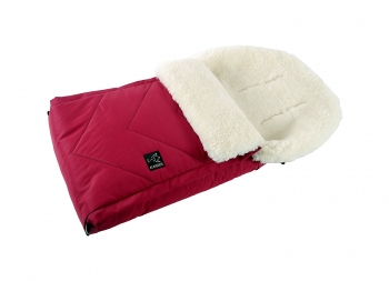 Меховой конверт Kaiser DUBLAS  — Berry/White