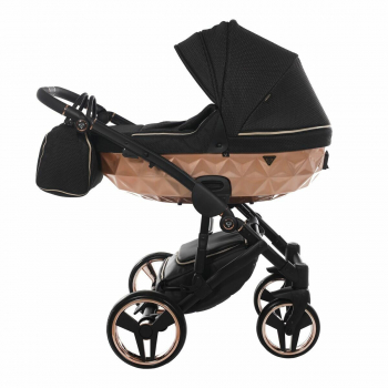 Коляска 2 в 1 Junama Diamond Mirror Satin V2 — JDMSv2-02