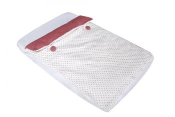 Комплект постельного белья для колыбели Micuna Cododo TX-1640 — Pink Buttons