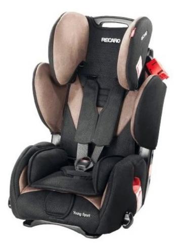 Автокресло Recaro Young Sport Hero — Mocca
