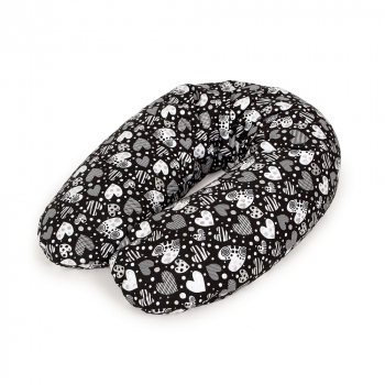 Подушка для кормления Ceba Baby Physio Multi трикотажная — Hearts