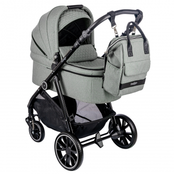 Коляска 2 в 1 INDIGO MIRAGE  — оливковый