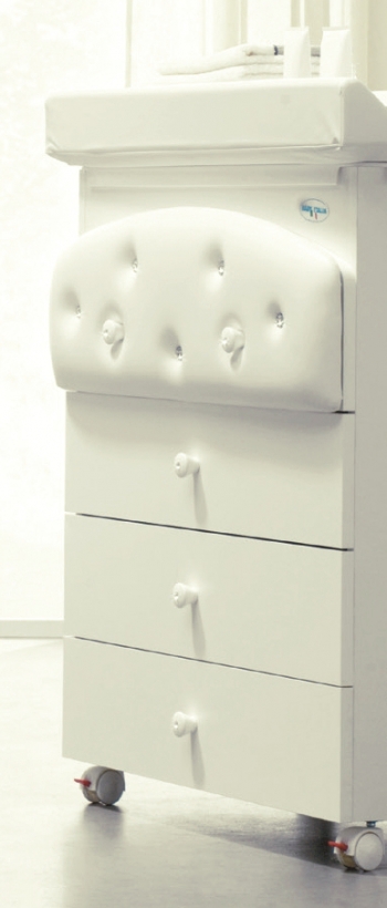 Пеленальный комод Baby Italia Baby Bath Pelle — Слоновая кость (Avorio laccato)