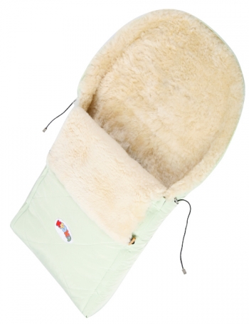 Детский конверт из медицинской овчинки «Кроха» Double — Soft Salad XI