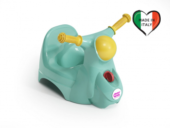 Горшок музыкальный Ok Baby Scooter — 15 голубой