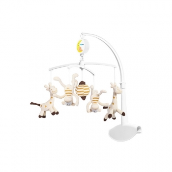 Универсальная карусель с мелодией BabyOno — Веселые жирафики