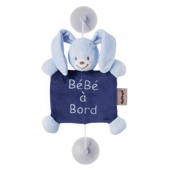 Знак автомобильный Nattou Baby on board Alex Bibou — Кролик 321358