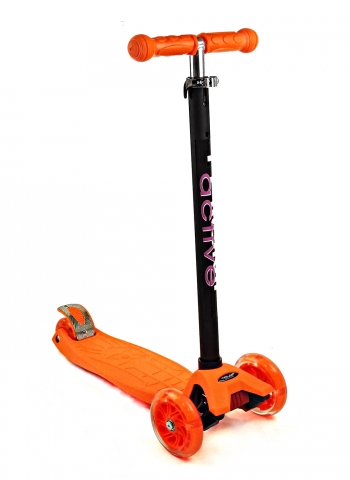 Трехколесный самокат Triumf Active Maxi Flash SKL 07-L — оранжевый