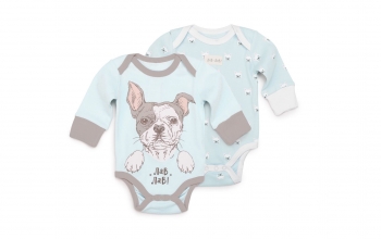 Боди с длинным рукавом Happy Baby (набор 2 шт.) 90026