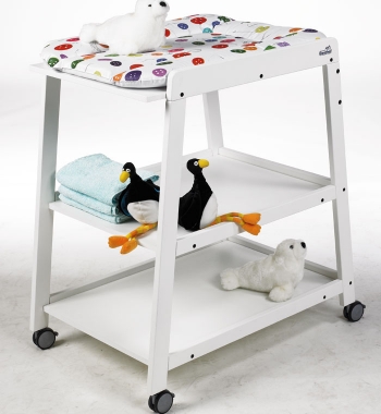 Передвижной пеленальный столик Geuther Wilma  — Белый