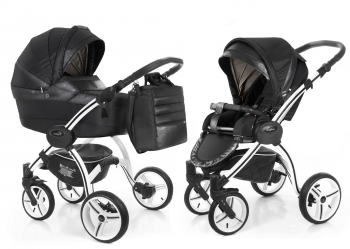 Коляска 2 в 1 Esspero Nord (шасси I-Nova White) — Sky Black