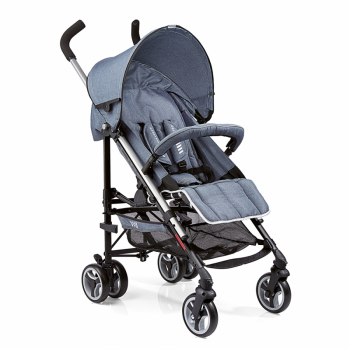 Прогулочная коляска Gesslein S5 2+4 — SPORT EISBLAU MELIERT Белоголубой Меланж