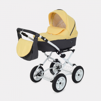 Коляска 2 в 1 RANT DREAM Classic — 07 серый-желтый