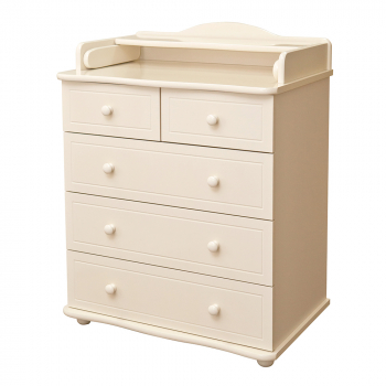 Пеленальный комод Красная звезда (Можга) С 575Д — Слоновая кость