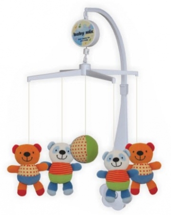 Музыкальная карусель Baby Mix — Мишки new