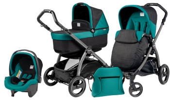 Коляска 3 в 1 Peg Perego Book S Pop Up Set Modular (шасси Jet)