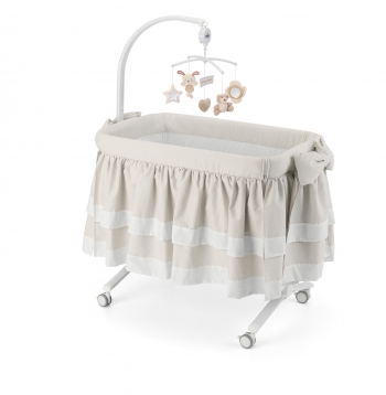 Колыбель Cam Cullami Top с оборками и бантами — 150