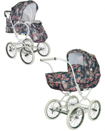 Коляски 2 в 1 Geoby C605R01 Florence — RGMD/Синий