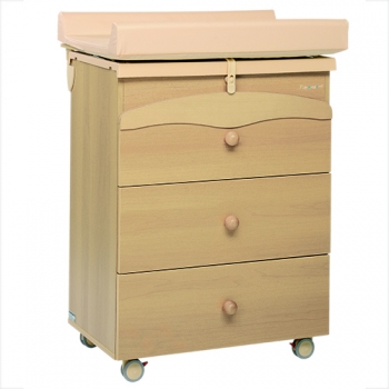 Пеленальный комод Foppapedretti Sonny с ванночкой — Naturale