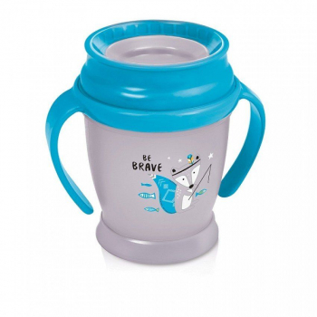 Поильник Lovi 360° Indian Summer арт. 1/592, 12м+, 250 мл — для мальчика